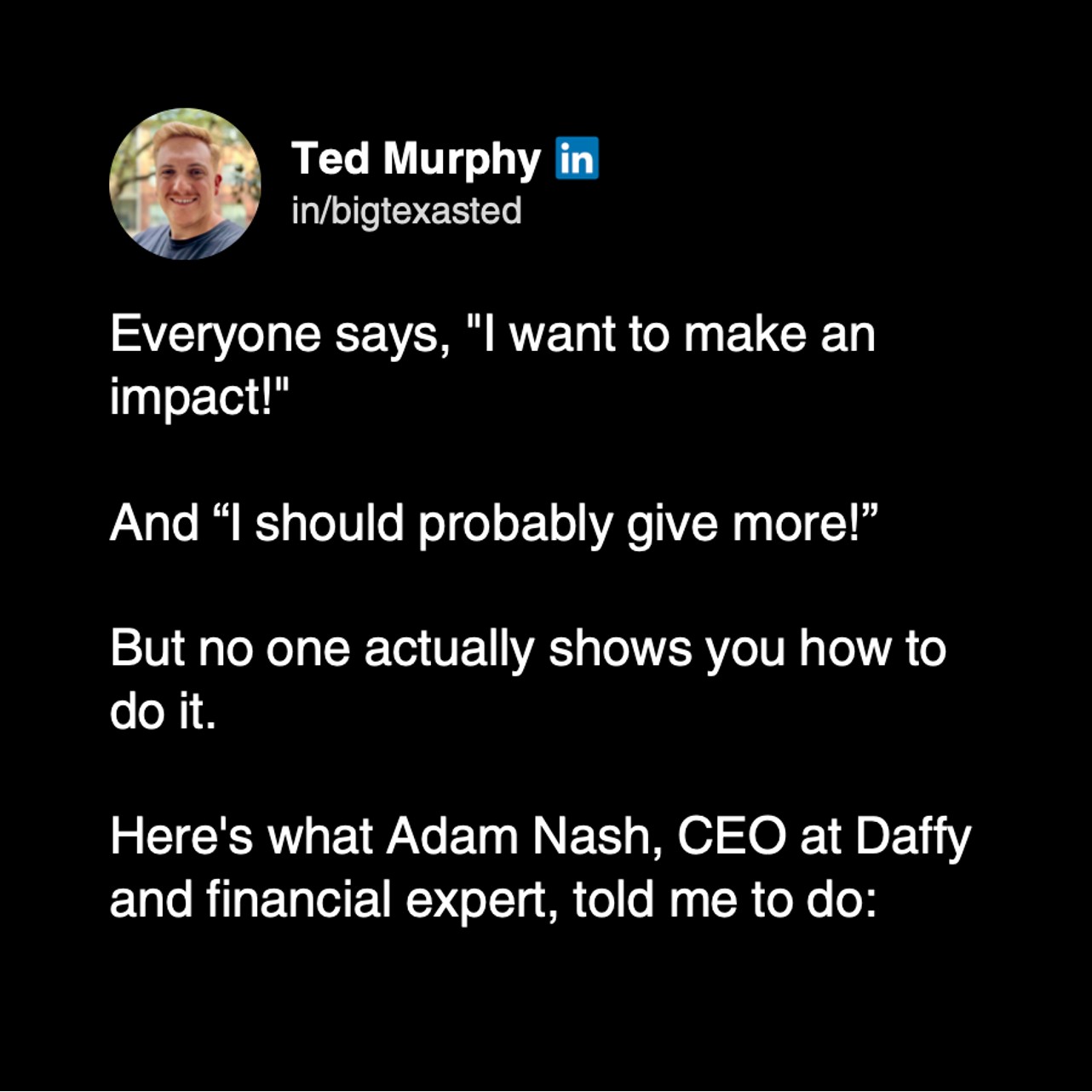 3 issues people face when it comes to giving — slide 1