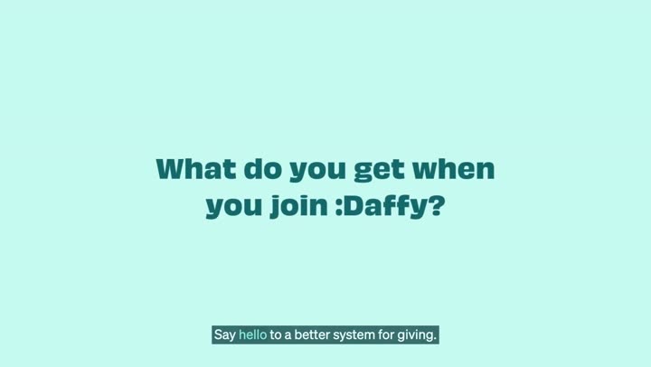 How to Give with Daffy