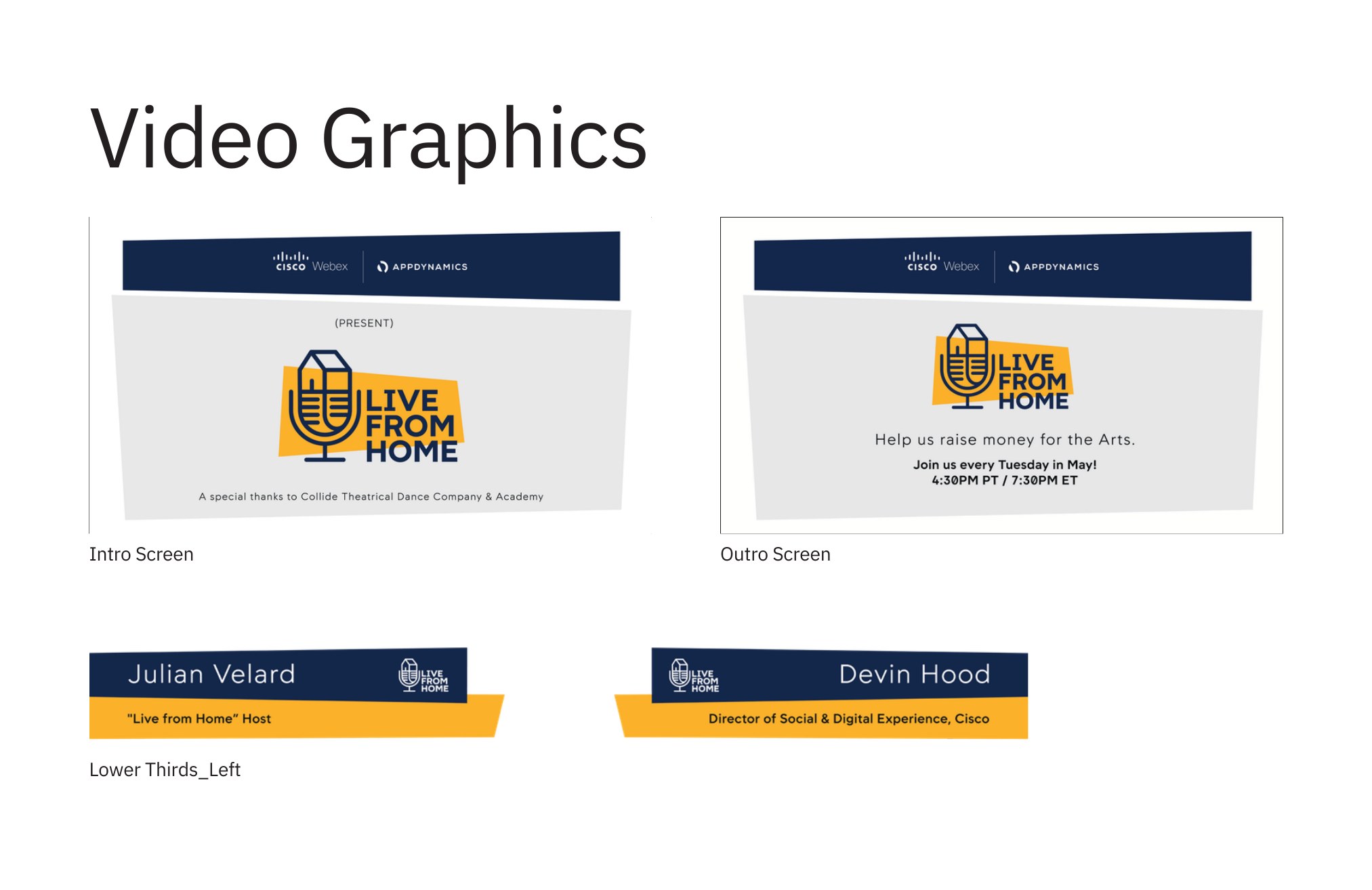Live From Home campaign toolkit graphic 3