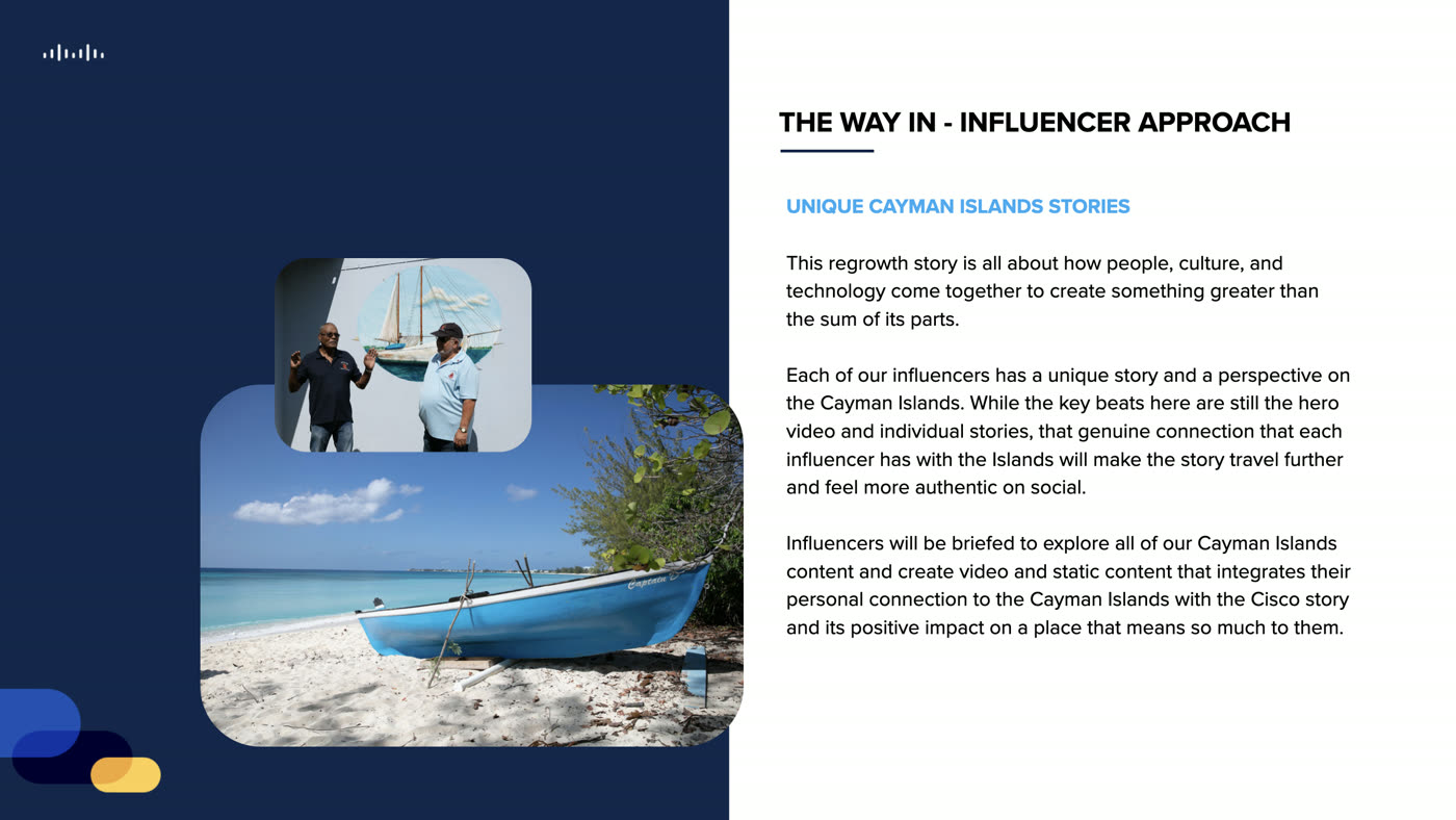 Local influencer and earned media amplification in the Cayman Islands