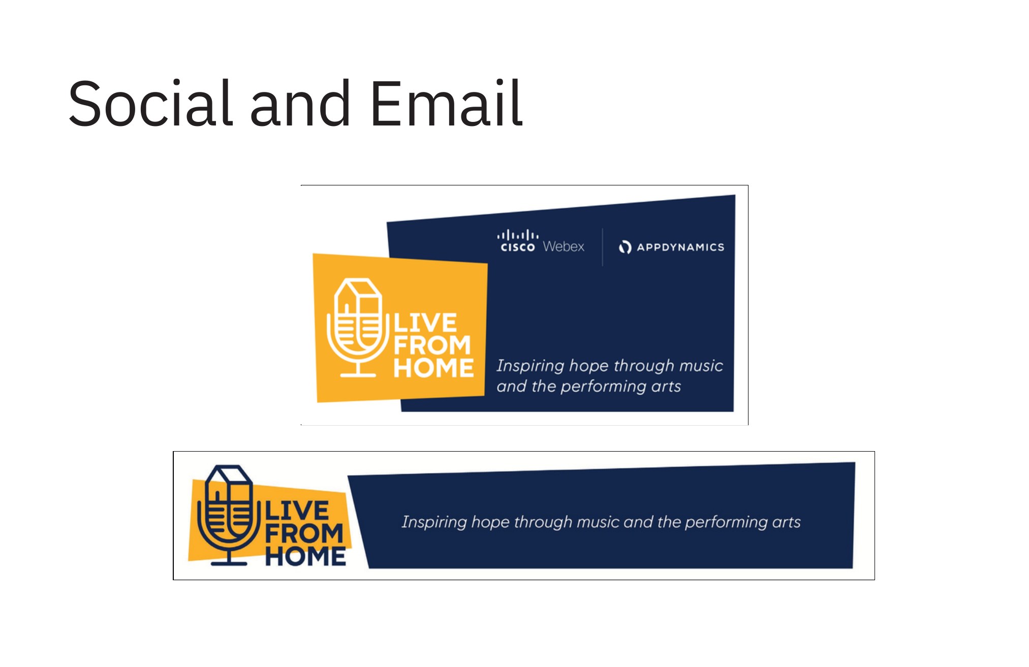 Live From Home campaign toolkit graphic 5