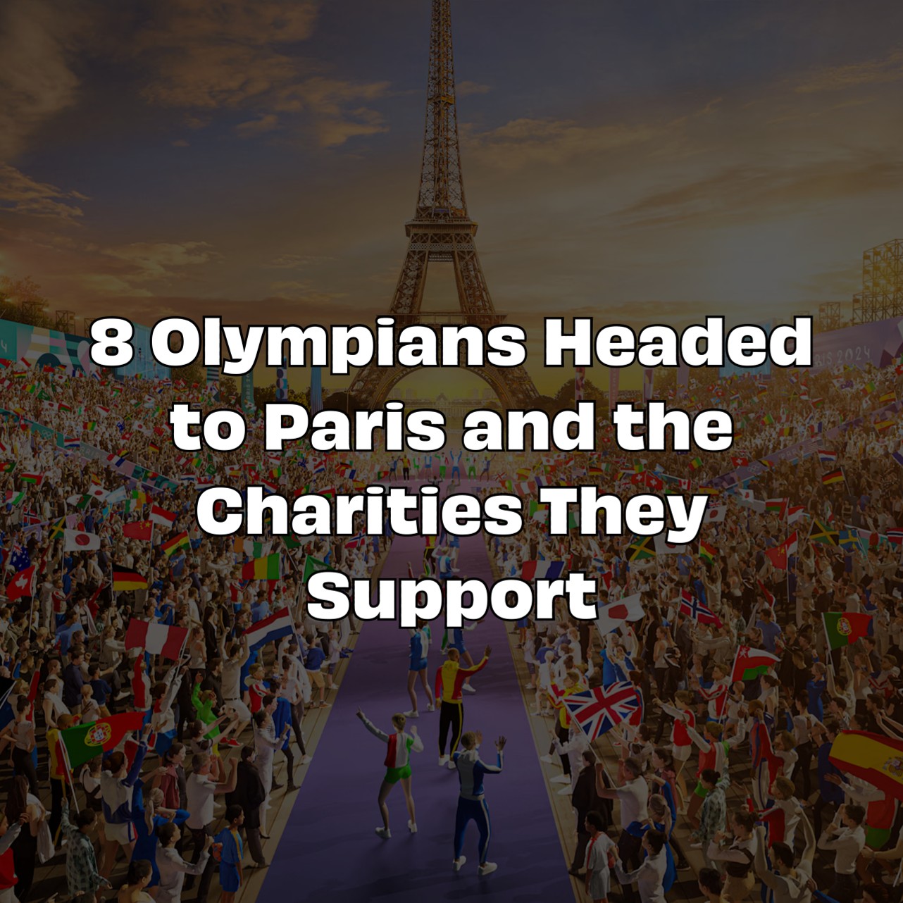 8 Olympians & The Charities They Support — slide 1