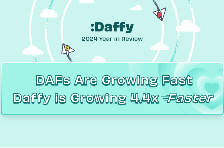 Daffy 2024 Year in Review cover: DAFs Are Growing Fast, Daffy is Growing 4.4x Faster